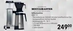 CITTI Markt Moccamaster Kaffeemaschine KBGT 741 Angebot