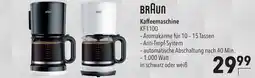 CITTI Markt BRAUN Kaffeemaschine KF1100 Angebot