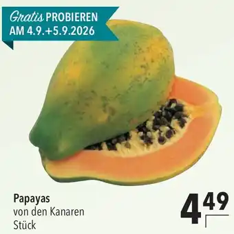 CITTI Markt Papayas von den Kanaren Angebot