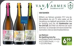 CITTI Markt van Nahmen Bio Sparkling Juicy Tea Angebot
