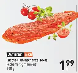 CITTI Markt THEKE SB Frisches Putenschnitzel Texas Angebot