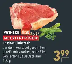 CITTI Markt THEKE SB MEISTERFRISCH Frisches Clubsteak Angebot