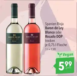 CITTI Markt Spanien-Rioja Baron de Ley Blanco oder Rosado DOP Angebot