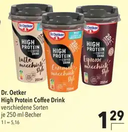 CITTI Markt Dr. Oetker High Protein Coffee Drink Angebot