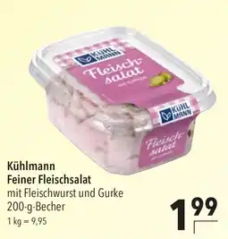 CITTI Markt Kühlmann Feiner Fleischsalat Angebot