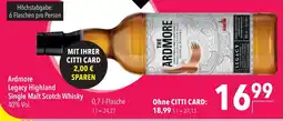 CITTI Markt Ardmore Legacy Highland Single Malt Scotch Whisky Angebot