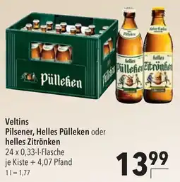 CITTI Markt Veltins Pilsener, Helles Pülleken oder helles Zitrönken Angebot