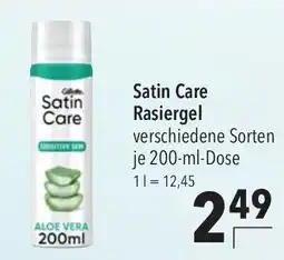 CITTI Markt Satin Care Rasiergel Angebot
