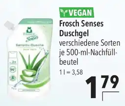 CITTI Markt Frosch Senses Duschgel Angebot