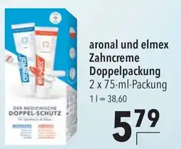 CITTI Markt aronal und elmex Zahncreme Doppelpackung Angebot