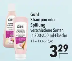 CITTI Markt Guhl Shampoo oder Spülung Angebot