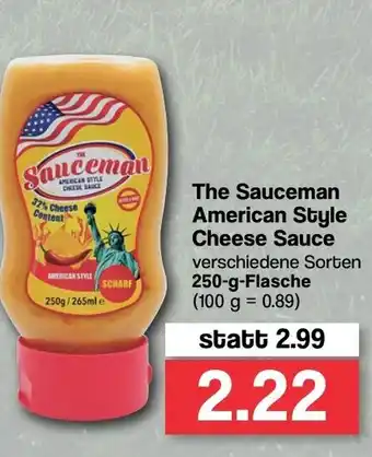 Famila Nord West The Sauceman American Style Cheese Sauce 250g Angebot