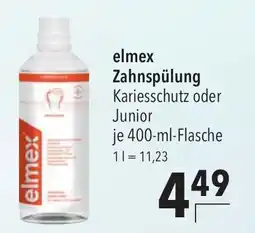 CITTI Markt elmex Zahnspülung Kariesschutz oder Junior Angebot