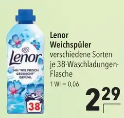 CITTI Markt Lenor Weichspüler Angebot