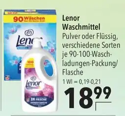 CITTI Markt Lenor Waschmittel Angebot