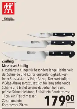 CITTI Markt Zwilling Messerset 3-teilig Angebot