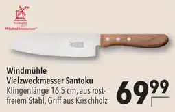 CITTI Markt Windmühle Vielzweckmesser Santoku Angebot