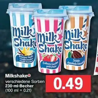 Famila Nord West Milkshake 230ml Becher Angebot