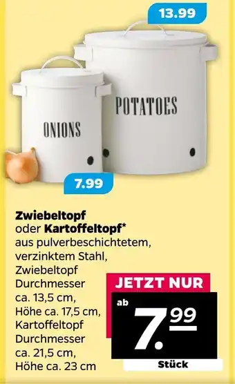 NETTO Zwiebeltopf oder Kartoffeltopf Angebot