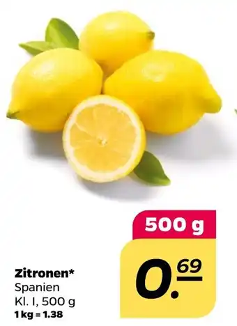 NETTO Zitronen 500g Angebot