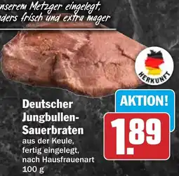 HIT Deutscher Jungbullen Sauerbraten Angebot