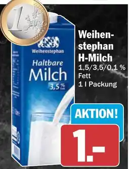 AEZ Weihenstephan H-Milch Angebot