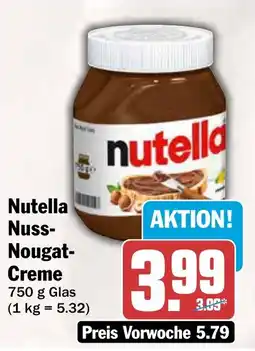 AEZ Nutella Nuss-Nougat-Creme Angebot