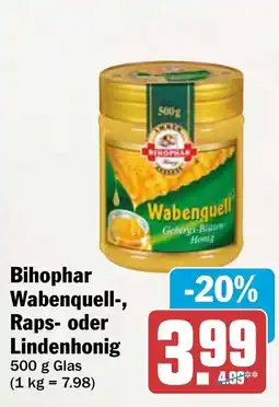 AEZ Bihophar Wabenquell-Honig Angebot