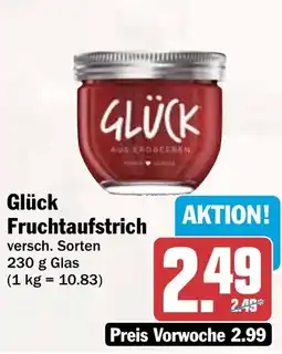 AEZ Glück Fruchtaufstrich Angebot