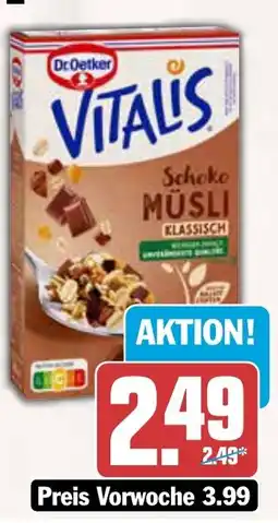 AEZ Dr.Oetker VITALIS Schoko MÜSLI KLASSISCH Angebot