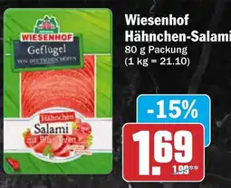 AEZ Wiesenhof Hähnchen-Salami Angebot