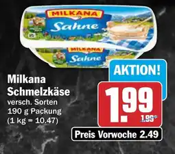 AEZ Milkana Schmelzkäse Angebot