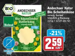 AEZ Andechser Natur Bio Scheibenkäse Angebot