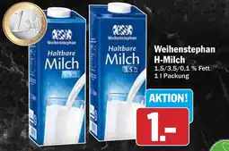 AEZ Weihenstephan H-Milch Angebot