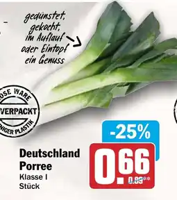 AEZ Deutschland Porree Angebot