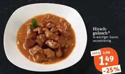 tegut Hirsch-gulasch Angebot