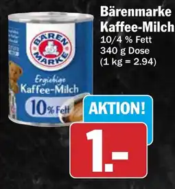 AEZ Bärenmarke Kaffee-Milch Angebot