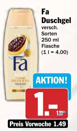 AEZ Fa Duschgel Angebot