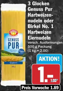 AEZ Genuss Pur Hartweizen-Nudeln Angebot