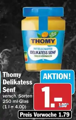 AEZ Thomy Delikatess Senf Angebot