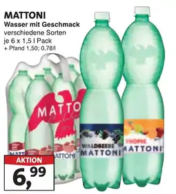 Lösch Depot Wasser mit Geschmack MATTONI Angebot