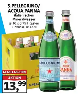 Lösch Depot S.PELLEGRINO/ACQUA PANNA italienisches Mineralwasser Angebot