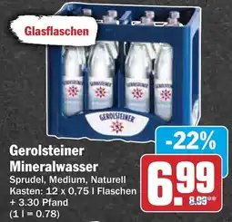 AEZ Gerolsteiner Mineralwasser Angebot