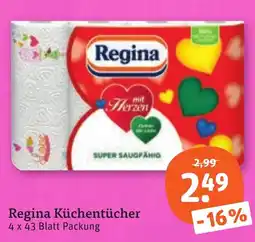 tegut Regina Küchentücher Angebot