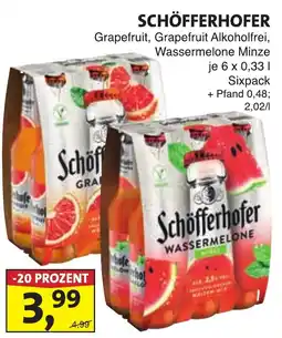 Lösch Depot Schöfferhofer Grapefruit, Wassermelone Minze Angebot