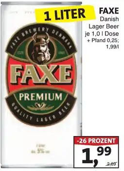 Lösch Depot FAXE Danish Lager Beer Angebot