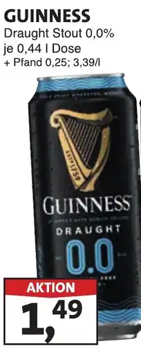 Lösch Depot GUINNESS Draught Stout 0,0% Angebot