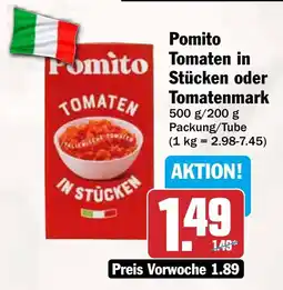 AEZ Pomito Tomaten in Stücken oder Tomatenmark Angebot