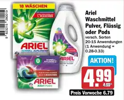 AEZ Ariel Waschmittel Angebot