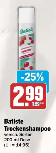 AEZ Batiste Trockenshampoo Angebot